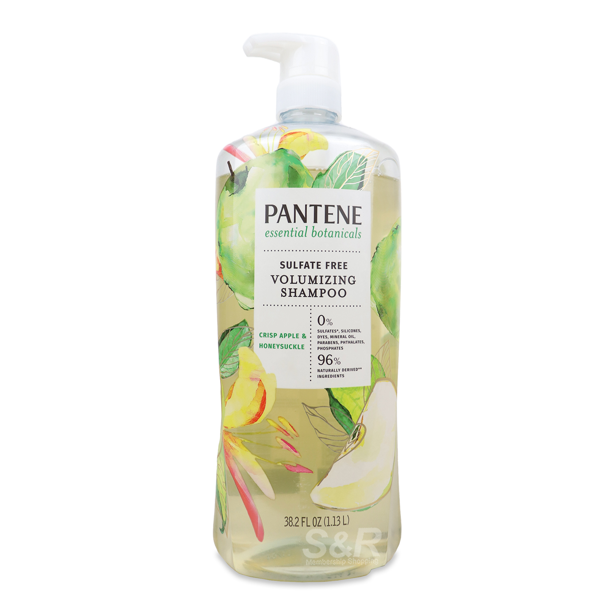Pantene Crisp Apple and Honeysuckle Shampoo 1.13L Pantene Crisp Apple and Honeysuckle Shampoo 1.13L
